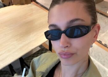 Hailey Bieber’s DIY Nail Art Is a Summer Mani Trend To Watch