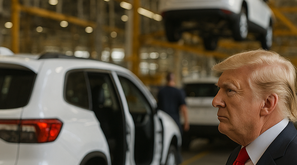 Quiere Trump en autos 50% de contenido de EU