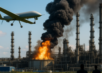 Ucrania atacó con drones la refinería de Saratov en uno de los golpes más profundos contra la industria petrolera rusa