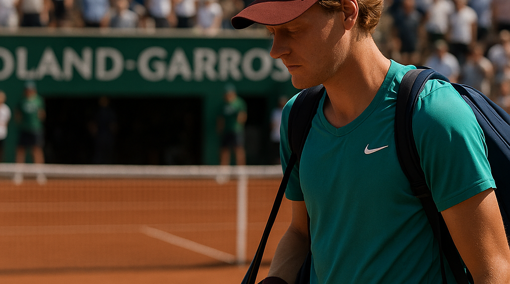 ¡Sorpresa! Cae Sinner en Roland Garros tras ir 2 sets arriba