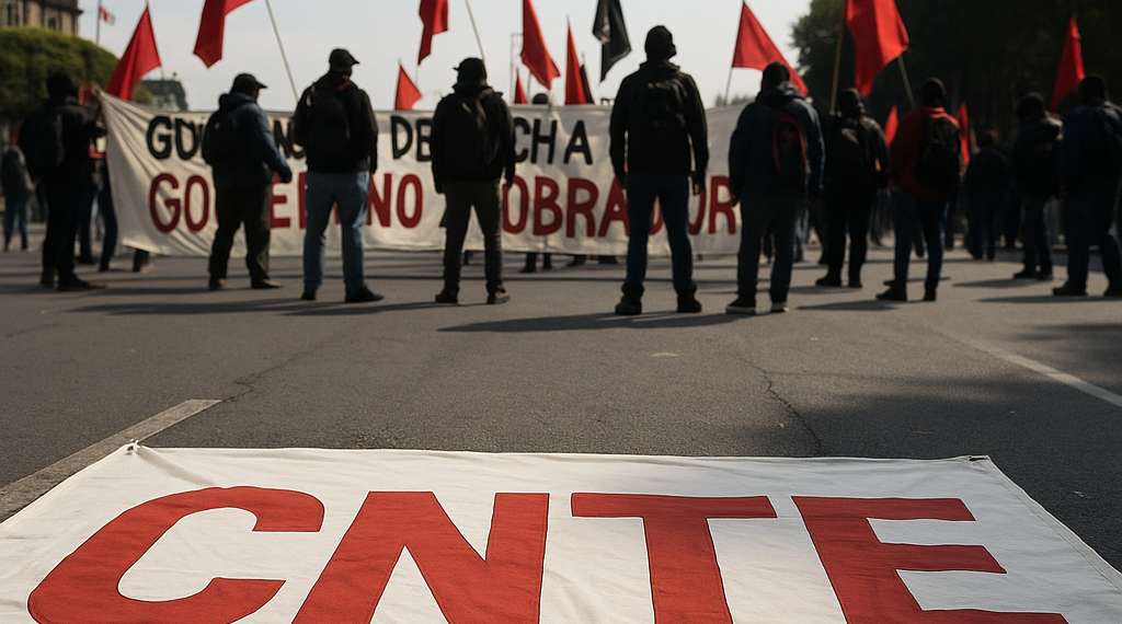 A la gente no le importó la CNTE, a la CNTE no le importó la gente