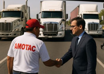 Pacta AMOTAC tregua con Gobierno; ordena levantar bloqueos