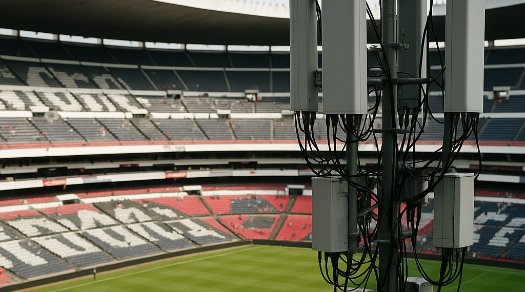 AT&T aumenta conectividad del Estadio Azteca para el arranque del Mundial de Futbol 2026