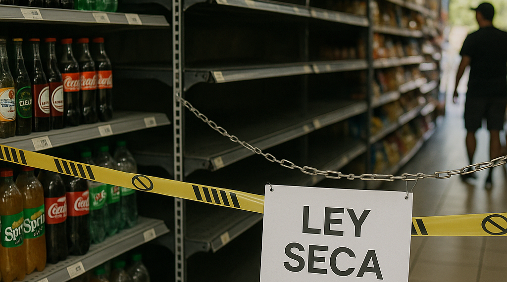 Abarrotes y tiendas alertan pérdidas de hasta 25 millones de pesos por Ley Seca