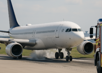 El colapso del tren de aterrizaje de un Boeing 787 de Lufthansa en Fráncfort dejó varios heridos
