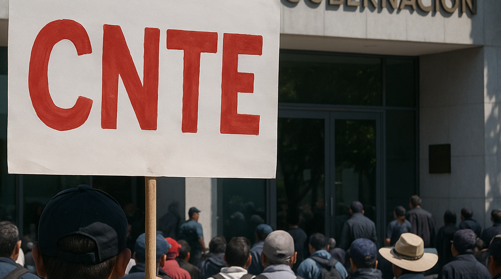Acepta CNTE mesa de diálogo con SEP y Segob