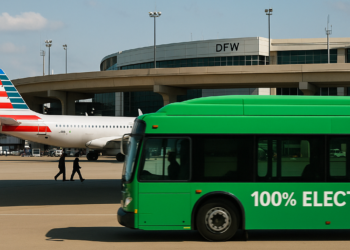 El aeropuerto Dallas Fort Worth avanza hacia cero emisiones netas al 2030