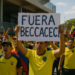 Hinchas ecuatorianos piden salida de DT Beccacece; ven poca esperanza ante Alemania