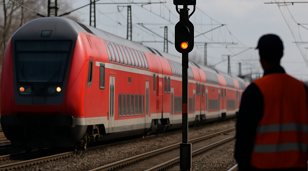 Alemania paraliza todo su tráfico ferroviario por una grave avería en las comunicaciones