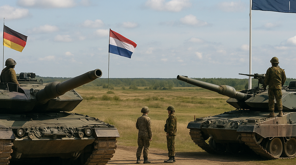 Alemania y Países Bajos asumirán el mando terrestre de la OTAN en Estonia y Letonia y reforzarán la defensa del flanco oriental