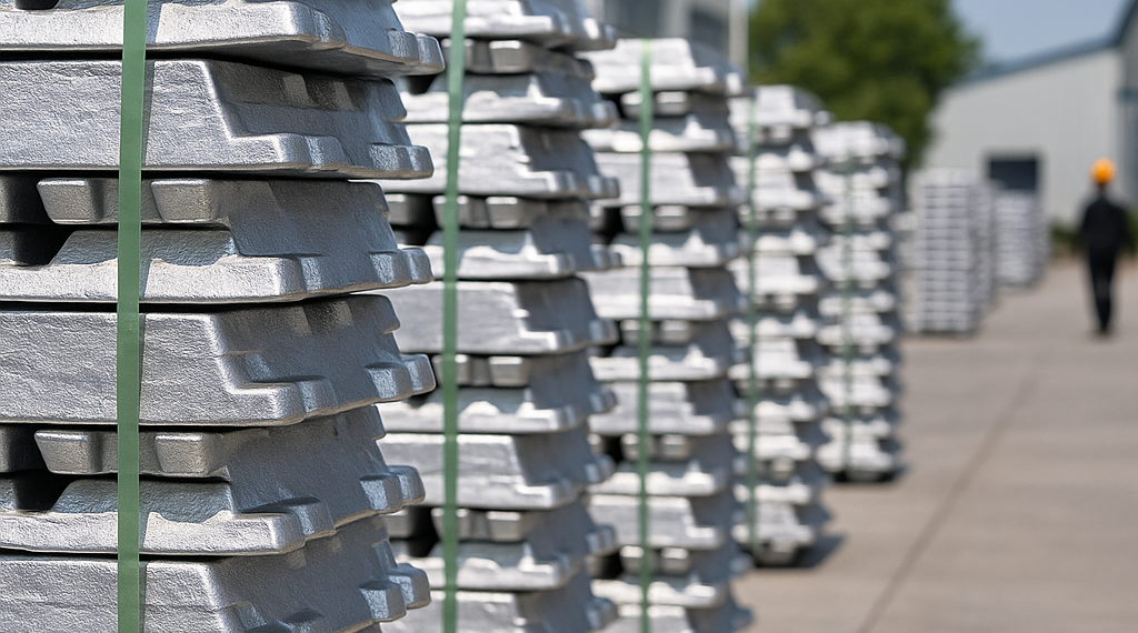 Aluminio se recupera tras alcanzar su nivel más bajo en dos meses y medio