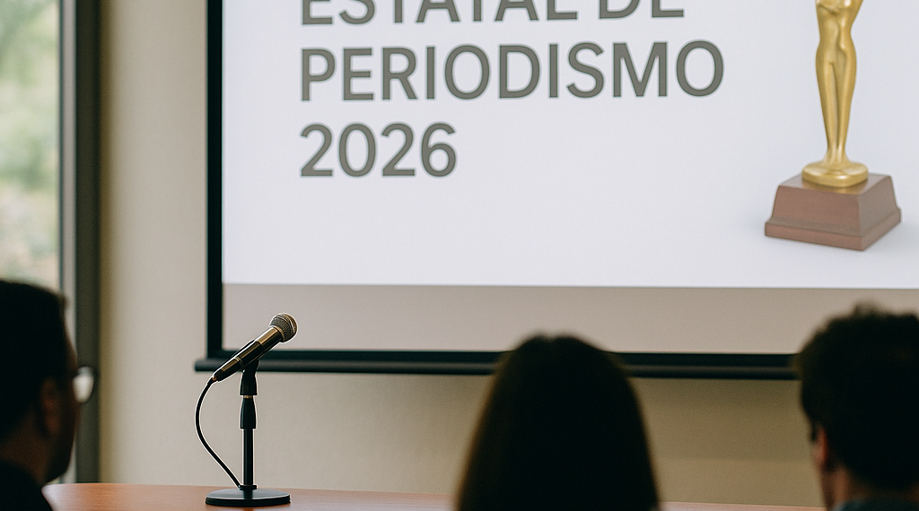 Dan a conocer a las y los ganadores del Premio Estatal de Periodismo 2026