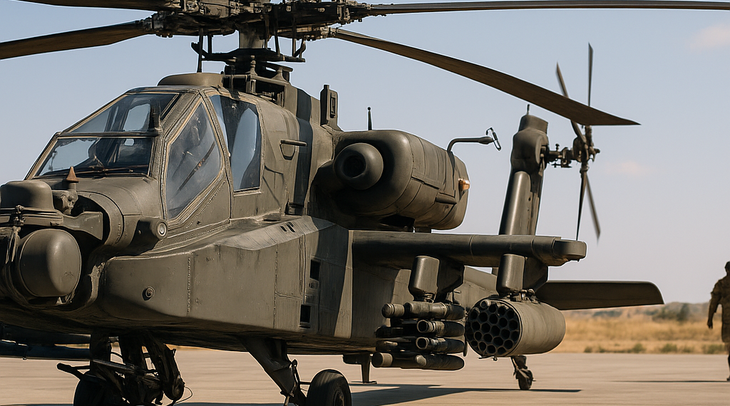 Así es el AH-64 Apache, el helicóptero estadounidense derribado por el régimen de Irán