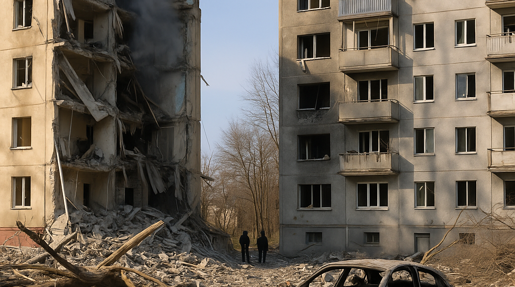 Rusia bombardeó un edificio en la ciudad ucraniana de Kharkiv: al menos un muerto y nueve heridos, entre ellos un niño