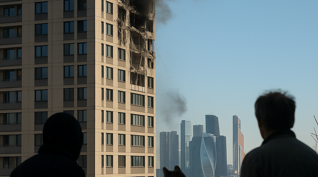 Así ha sido el ataque con drones ucraniano que ha logrado alcanzar Moscú