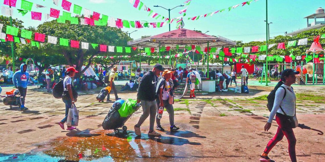 Varados en Tapachula, hasta 50,000 migrantes