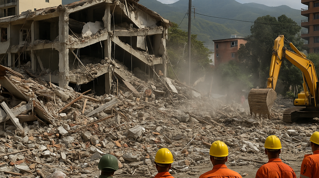 Sube a 1,450 el número de muertos en Venezuela por sismos