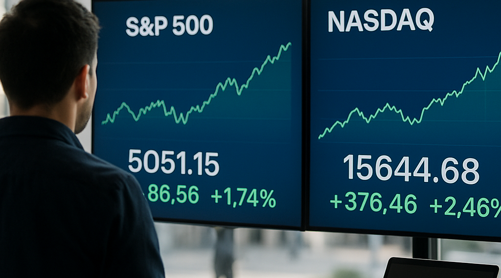 Suben S&P 500 y Nasdaq por repunte de acciones tecnológicas