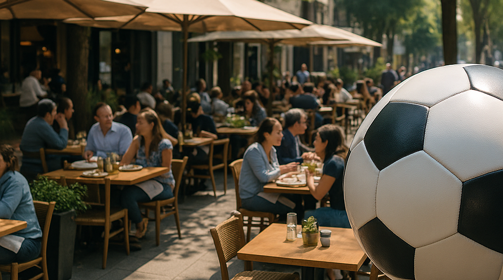 Consumo en restaurantes de la CDMX crece 23% durante el arranque del Mundial 2026