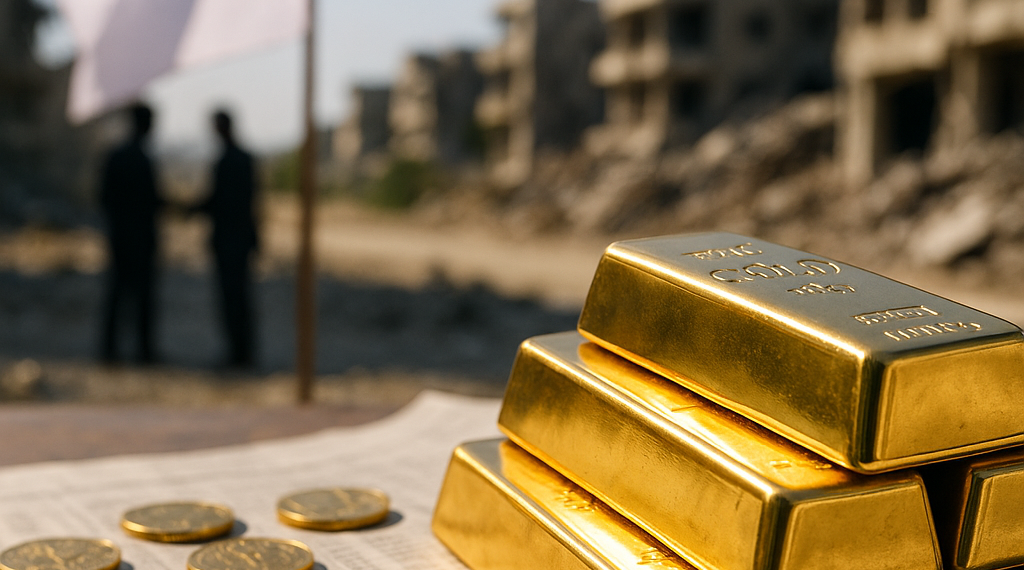 Precio del oro subió ante expectativa de alto al fuego en Medio Oriente