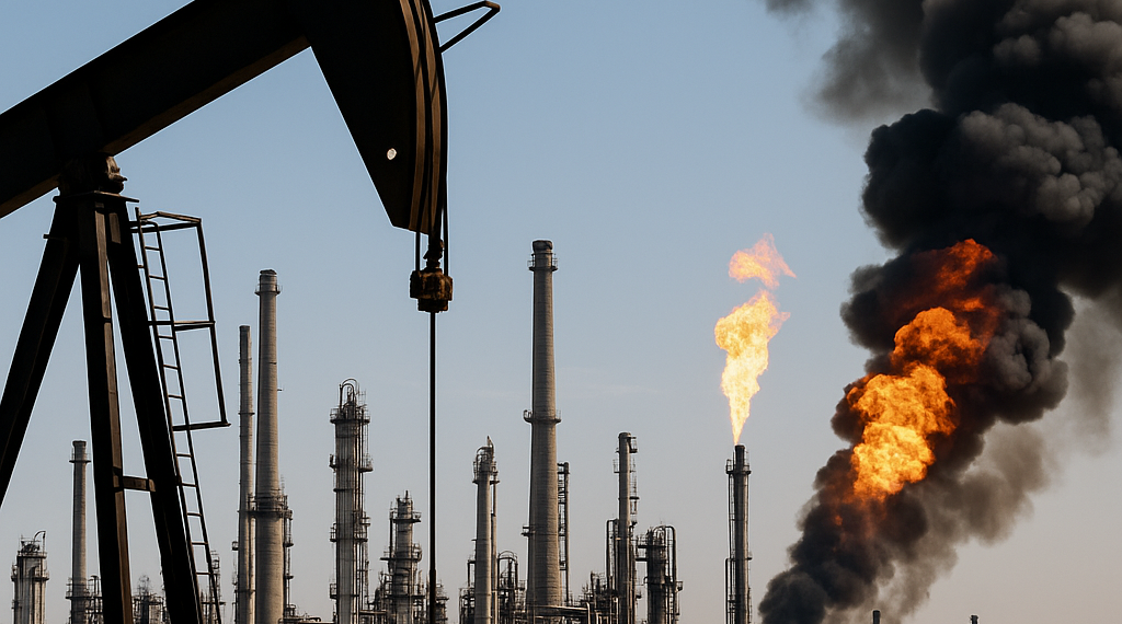 El precio del petróleo subió casi dos dólares tras el intercambio de ataques entre Estados Unidos a Irán