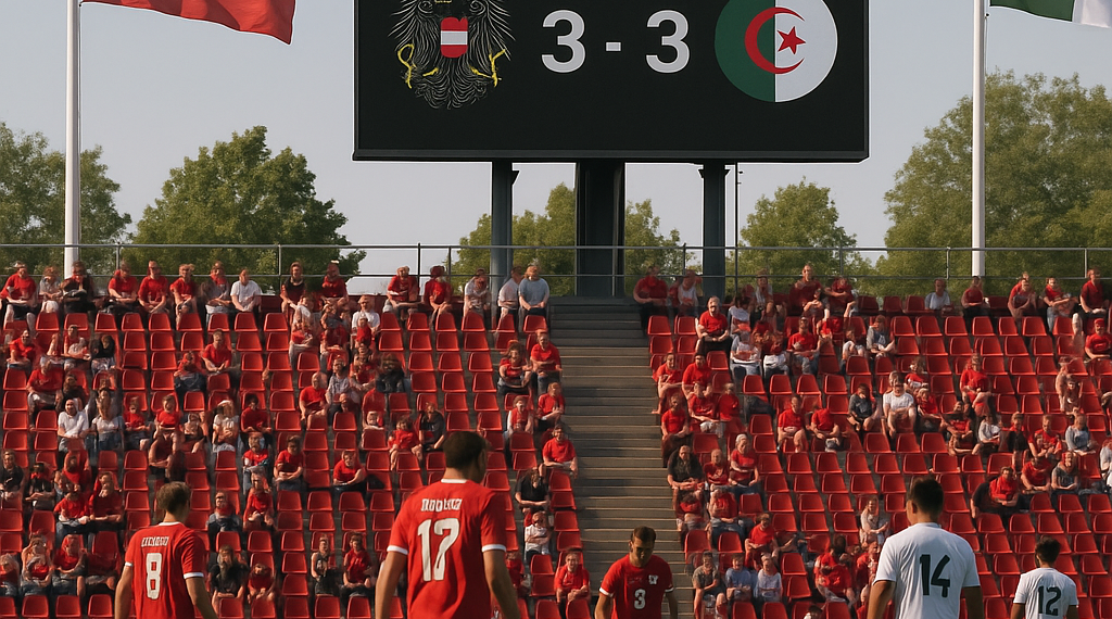 Austria empata 3-3 ante Argelia en el descuento y enfrentará a España en dieciseisavos del Mundial