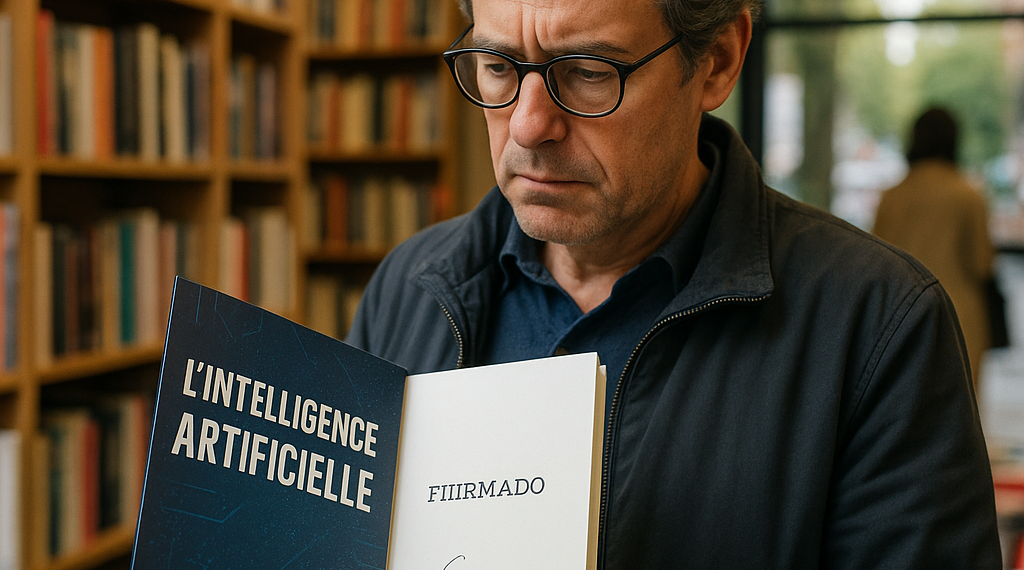 Un escritor francés encuentra en internet un libro generado con IA y firmado con su nombre