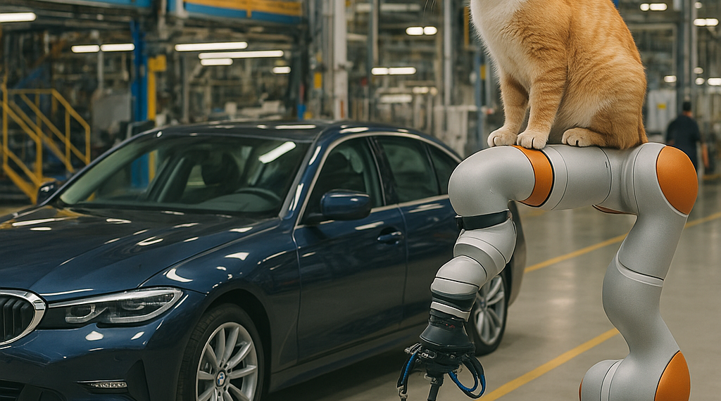 BMW tiene nuevos empleados bastante peculiares: un equipo de robots humanoides