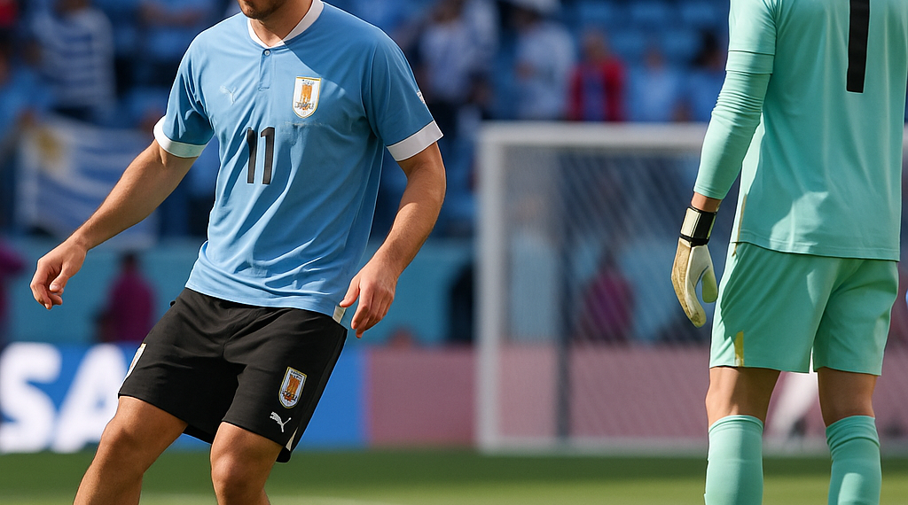 Baena se estrena en un Mundial con la ayuda de Muslera