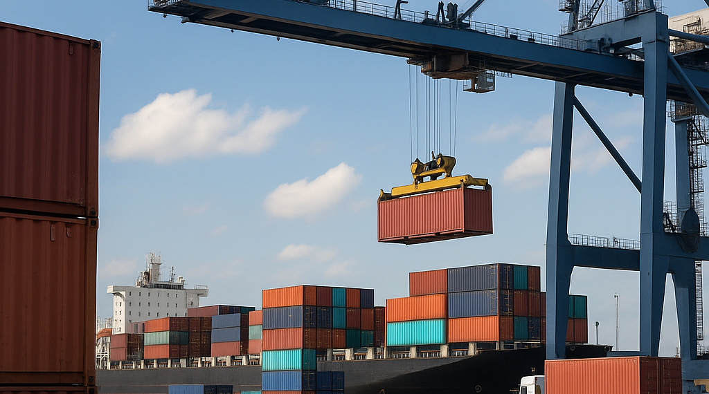 El déficit comercial de EU se redujo en abril gracias al fuerte aumento de las exportaciones