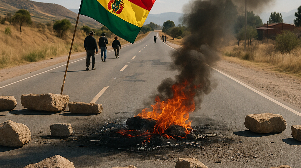 Bolivia promulga la Ley de Estados de Excepción que permite al ejército desbloquear las carreteras con tropas militares