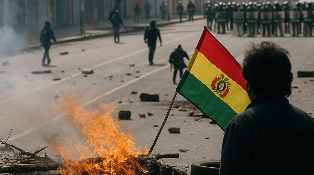 El Gobierno de Bolivia acusa a Evo Morales de enviar autobuses a La Paz para "generar violencia y caos"