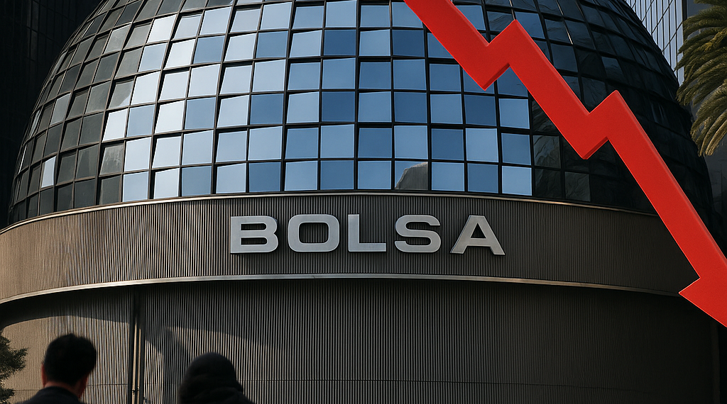 Bolsa mexicana retrocede y registra pérdida semanal; destaca caída de Grupo Carso