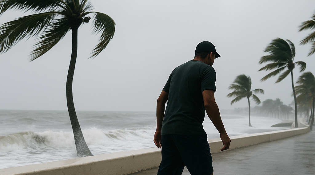 La tormenta tropical Boris tocó tierra en México la madrugada de este martes