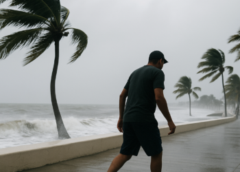 La tormenta tropical Boris tocó tierra en México la madrugada de este martes