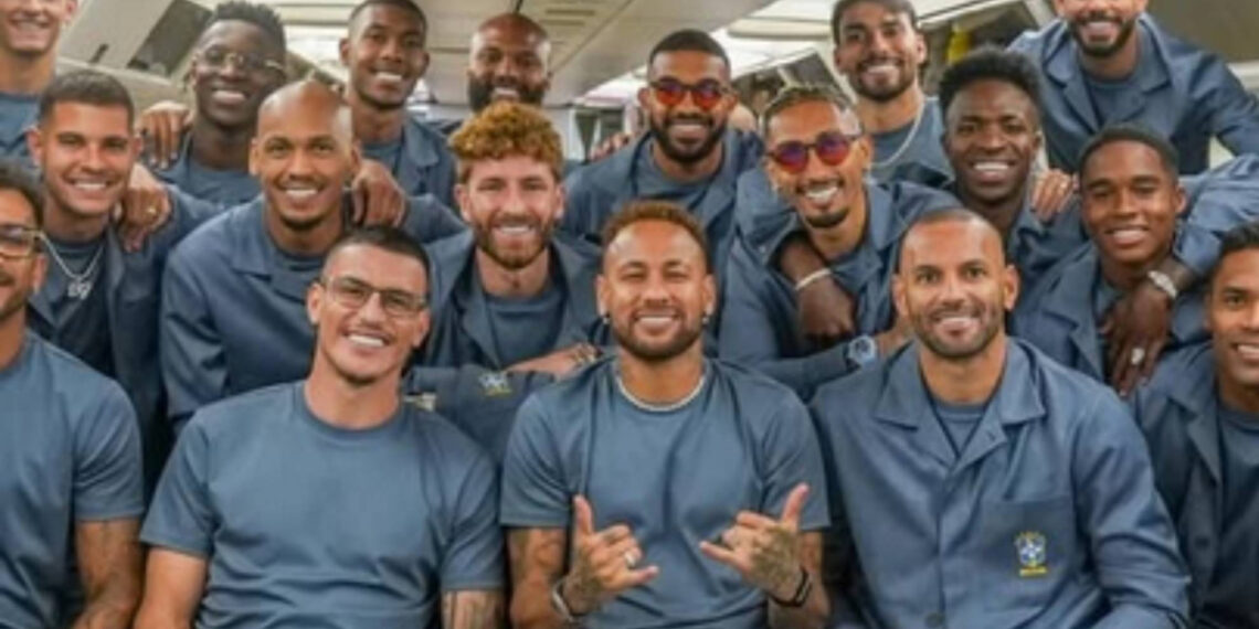Brasil viaja a Estados Unidos con un sueño y Neymar desatando pasiones: "Todos juntos"
