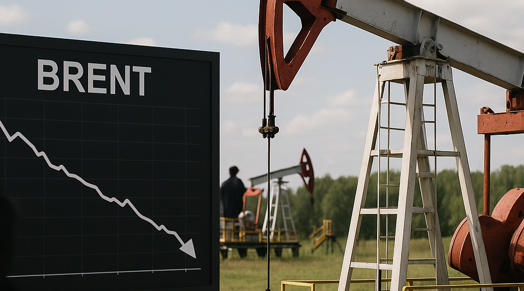 Brent registra una pérdida semanal del 8% pese a leve respiro este viernes
