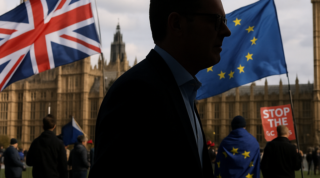El relevo de Starmer por Burnham expone la inestabilidad política, económica y social del Reino Unido diez años después del Brexit