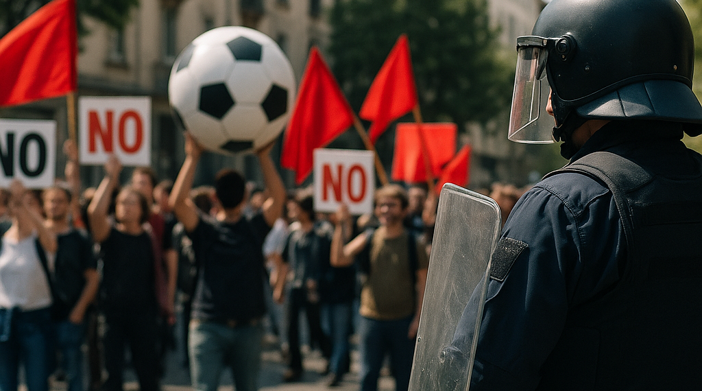 Buscan grupos represión; habrá Mundial tranquilo.- CSP