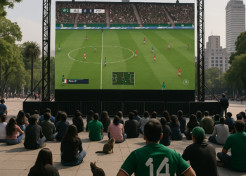 Aumenta CDMX pantallas para ver México vs. Chequia