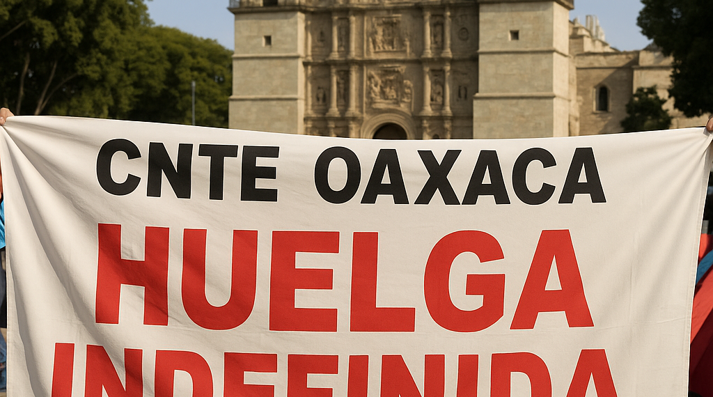 Rechaza la CNTE Oaxaca levantar huelga y retirar plantón