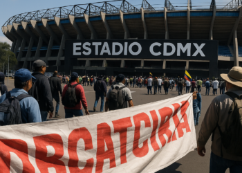Acudirá CNTE al Estadio CDMX previo al Uzbekistán-Colombia