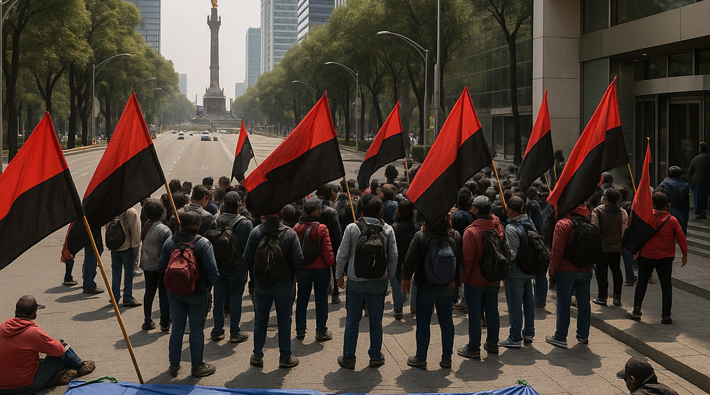 Tomará, ahora, CNTE oficinas de Afores en Reforma
