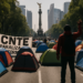 CNTE bloquea Reforma tras cancelación de reunión con Mario Delgado; prevé más protestas