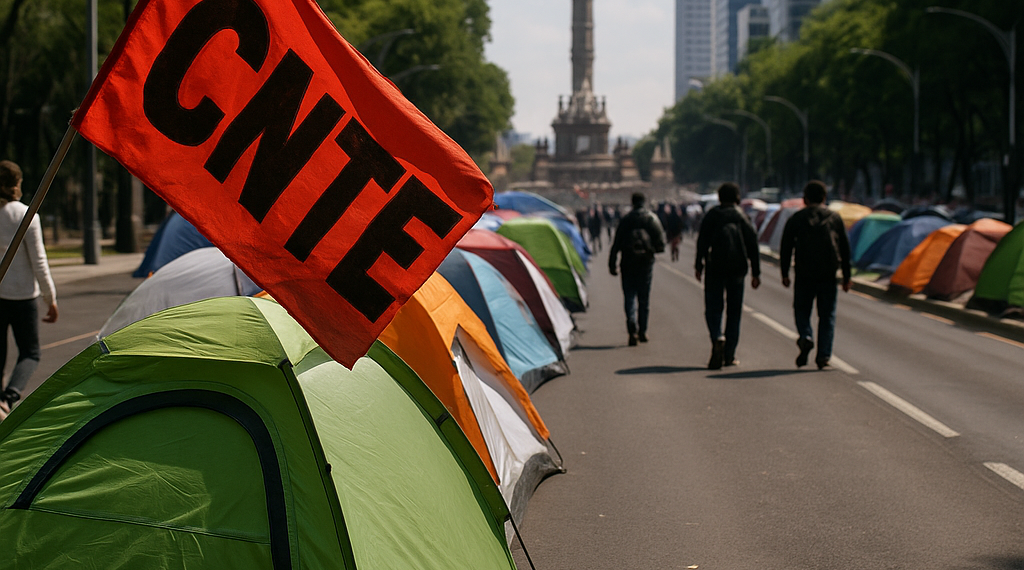 Tomará CNTE, otra vez, Paseo de la Reforma