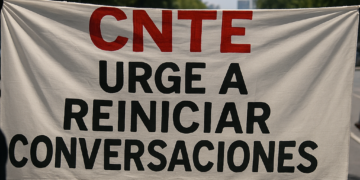 Llama CNTE a retomar el diálogo