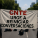 Llama CNTE a retomar el diálogo