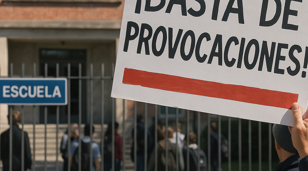 Acusa CSP mucha provocación: 'no creo que sean maestros'