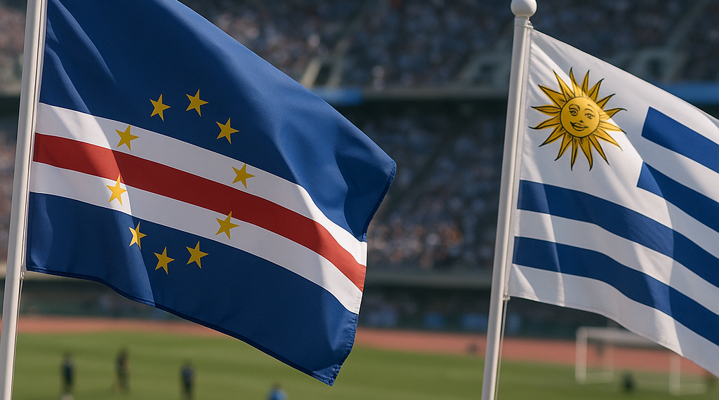 Viene Cabo Verde de atrás para amargar a Uruguay