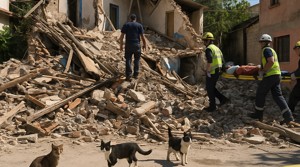 Colapsa vivienda en Col. Hipódromo; rescatan a mujer